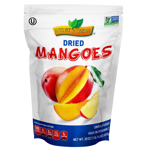 Nature's Finest Foods Dried Mangoes (30 oz) from Costco Instacart