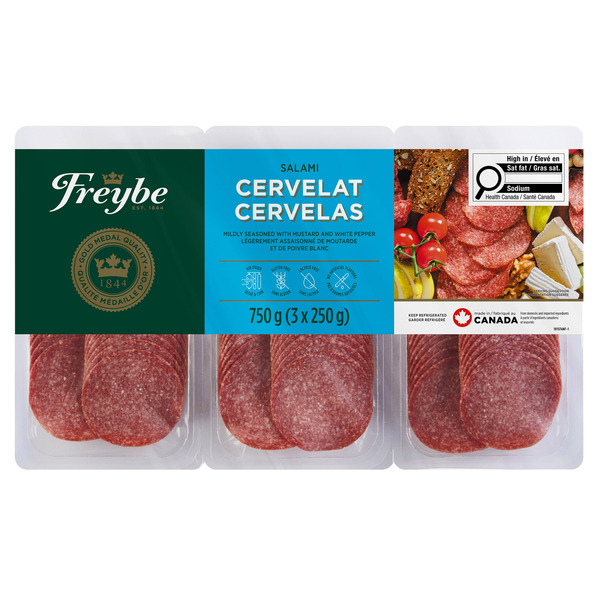 Freybe Sliced Cervelat Salami