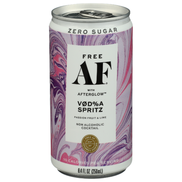 Free Af Drinks Company Vodka Spritz Non-Alcoholic Cocktail With