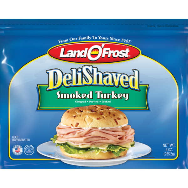 Land O’Frost DeliShaved Smoked Turkey