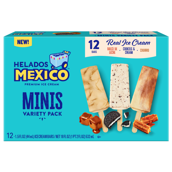Helados Mexico HM Mini Sweet Trio