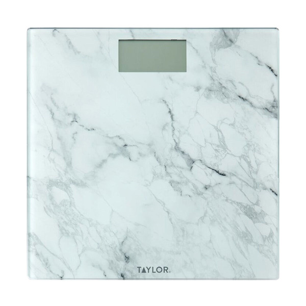 Taylor Digital Scale, Glass, 400 Lb Capacity