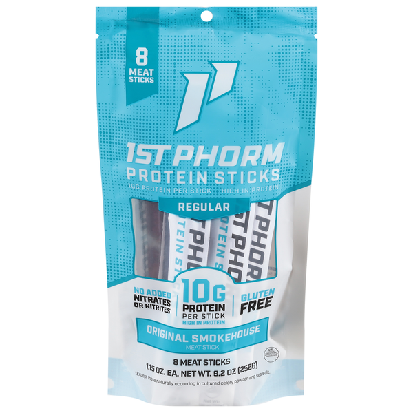 1st Phorm Original Smokehouse Regular Protein Sticks