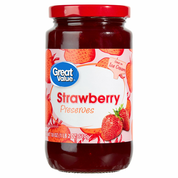 Walmart Great Value Strawberry Preserves Same-Day Delivery | Instacart