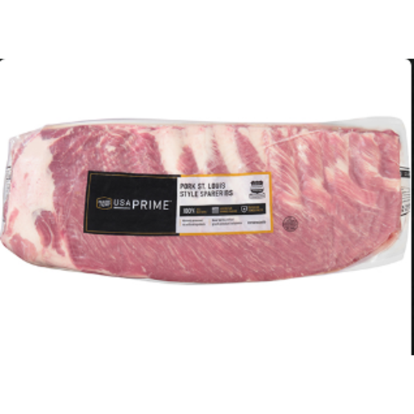 Frozen St. Louis Pork Ribs 2.75U