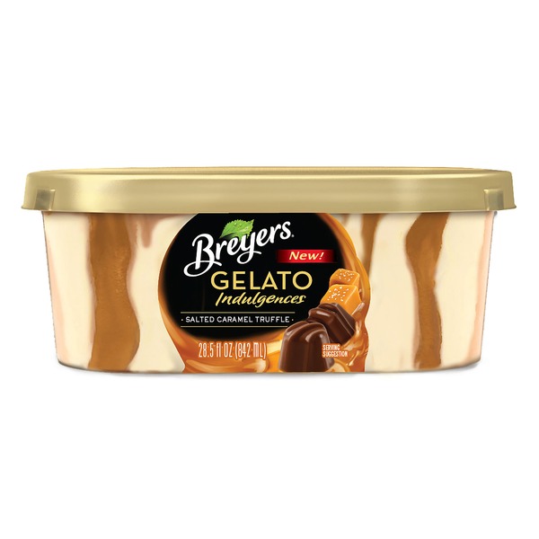 Breyers Salted Caramel Truffle Gelato (28.5 oz) from Food Lion Instacart