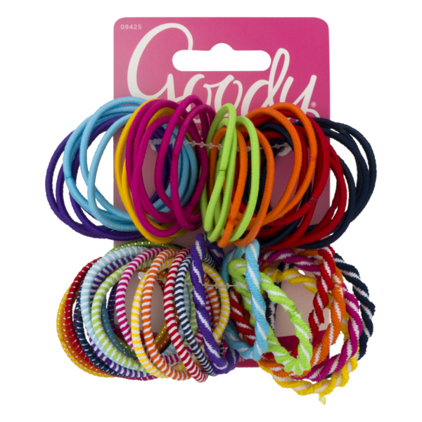 Goody S No Metal Elastic Hair Ties 60 Ct Instacart