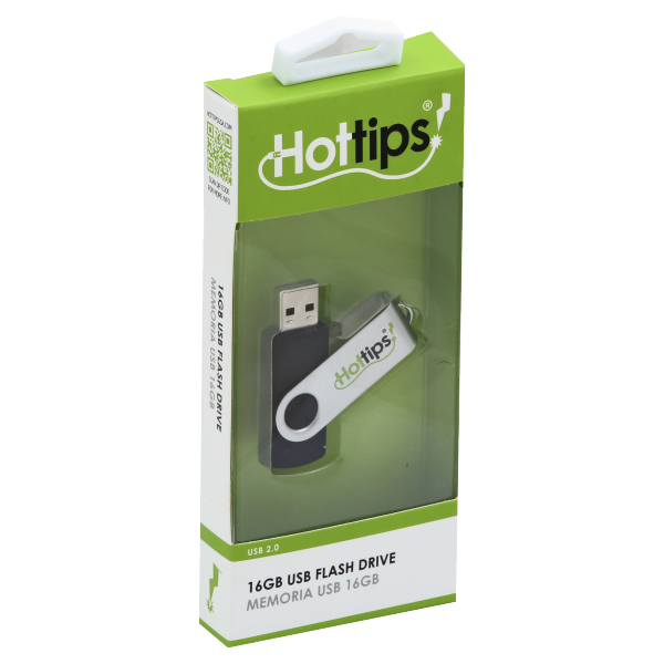 Hottips Flash Drive, USB, 16GB Same-Day Delivery or Pickup | Harmons