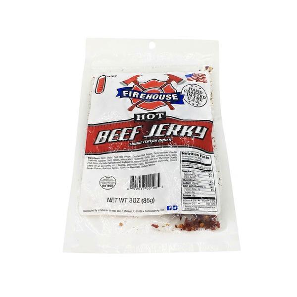 Firehouse Hot Beef Jerky (3 oz) Instacart