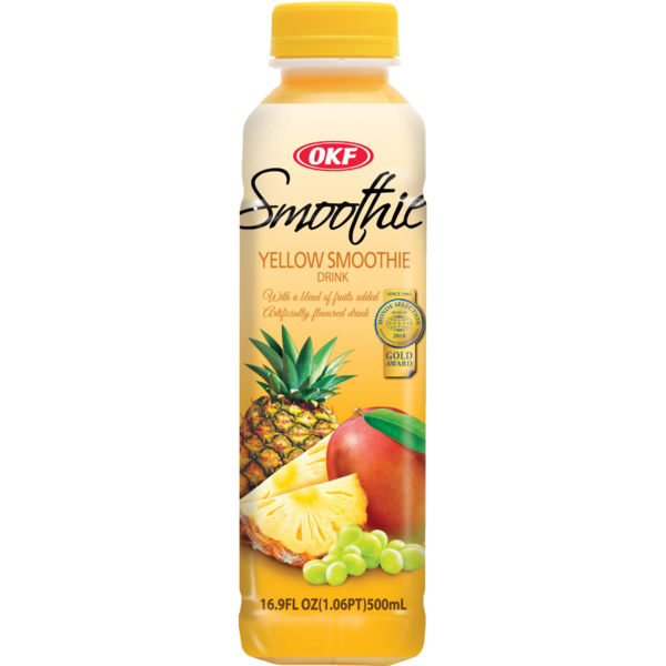 OKF - Yellow Smoothie - 16.9 oz, 12 Ct