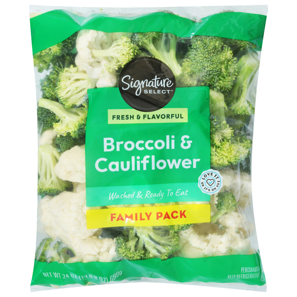 Signature SELECT Broccoli & Cauliflower, Family Pack