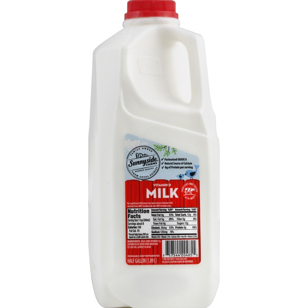 Sunnyside Farms Vitamin D Milk Same-Day Delivery or Pickup | FoodMaxx