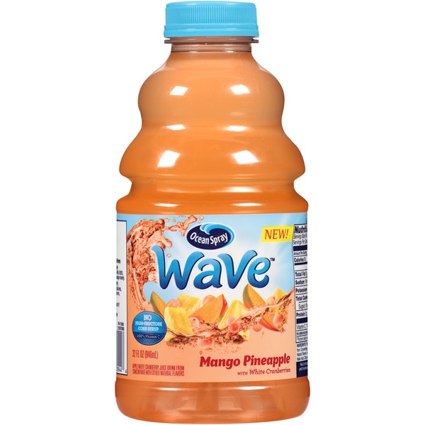 Ocean Spray Wave Mango Pineapple with White Cranberries Juice (32 fl oz