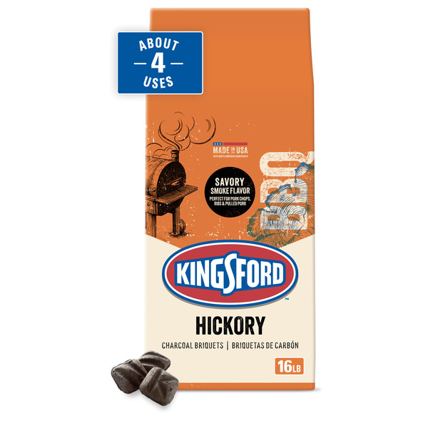 Kingsford Charcoal Briquettes with Classic Hickory, BBQ Charcoal