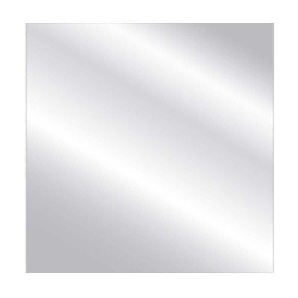 Glacier Bay 30 In. W X 30 In. H Frameless Square Polished Edge Bathroom Vanity Mirror In Silver