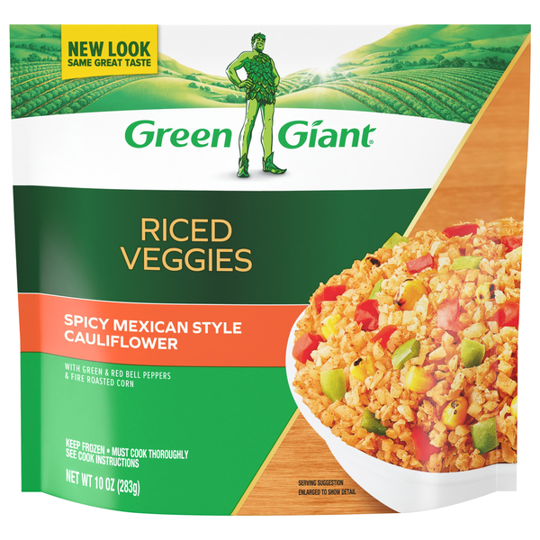 Green Giant Spicy Mexican Style Riced Cauliflower and Veggie Blend