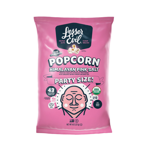 LesserEvil Organic Popcorn, Himalayan Pink Same-Day Delivery
