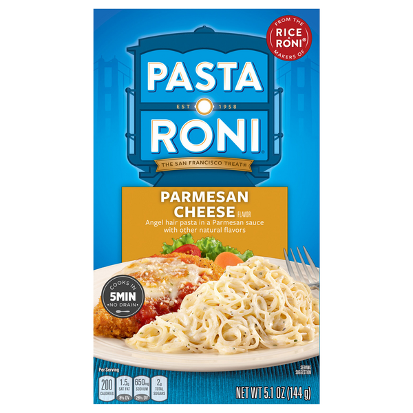 Pasta Roni Pasta, Parmesan Cheese Flavor