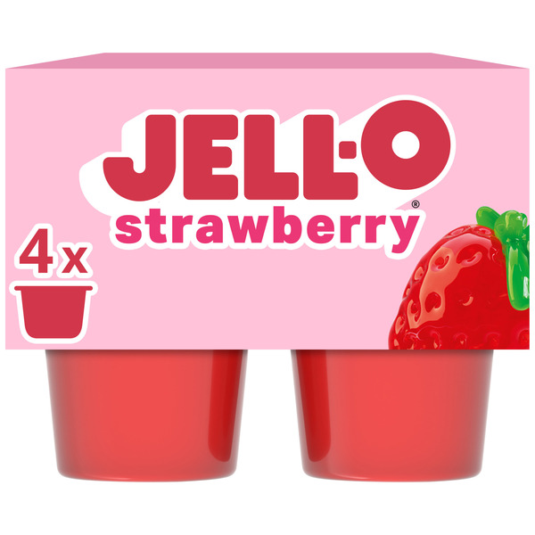Jell-O Strawberry Refrigerated Gelatin Same-Day Delivery