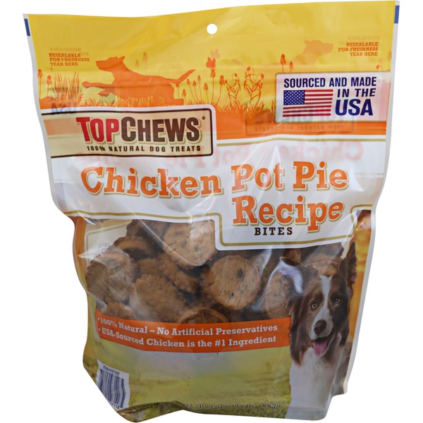 Top Chews Chicken Pot Pie Recipe Bites (40 oz) from Costco Instacart