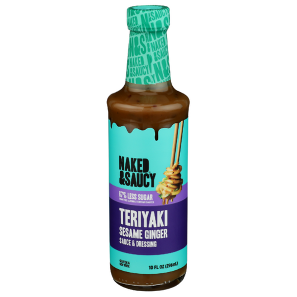 Naked & Saucy Organic Teriyaki Sesame Ginger Sauce & Dressing Same