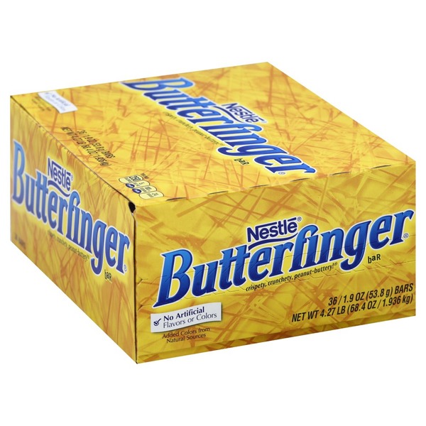 Nestle Butterfinger Candy Bar (36 each) from Smart Foodservice