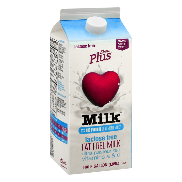 Skim Plus Milk, Fat Free, Lactose Free Same-Day Delivery | Food Bazaar