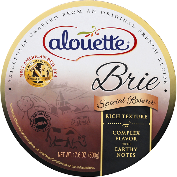 Alouette Brie, Special Reserve (17.6 oz) Instacart