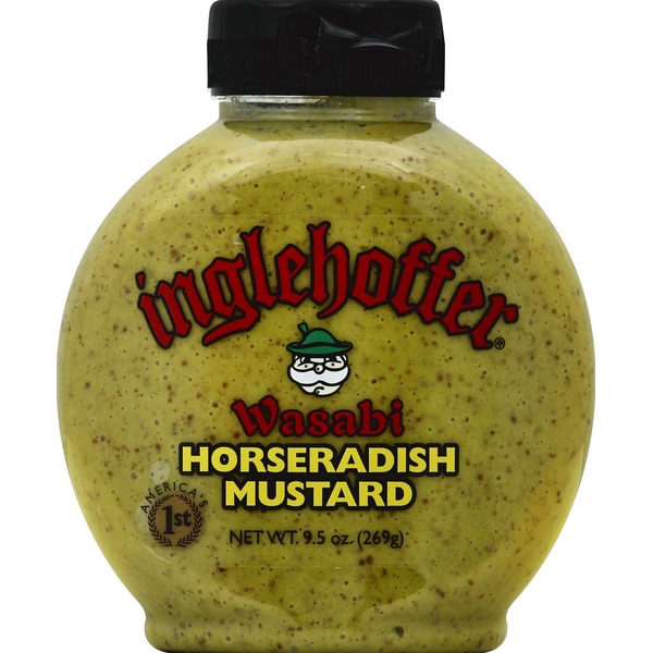 Inglehoffer Mustard, Wasabi Horseradish (9.5 oz) Instacart