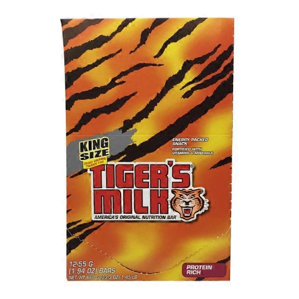 Tiger's Milk King Size Protein Rich Nutrition Bars (1.94 oz) Instacart