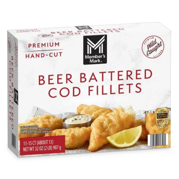Sam's Club Member’s Mark Beer Battered Cod Fillets Same-Day Delivery ...