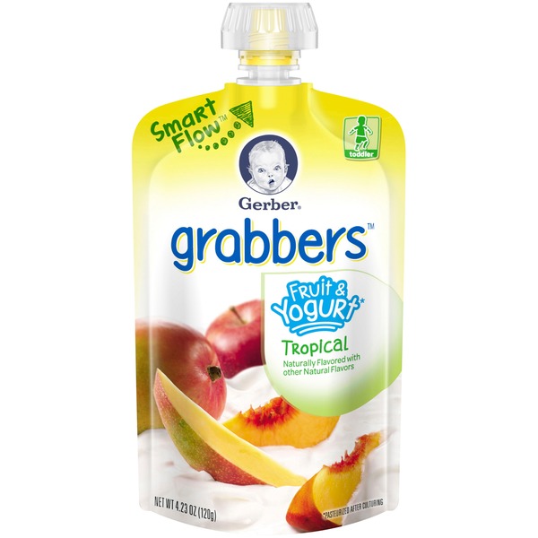 Gerber Tropical Fruit & Yogurt (4.23 oz) from Safeway Instacart