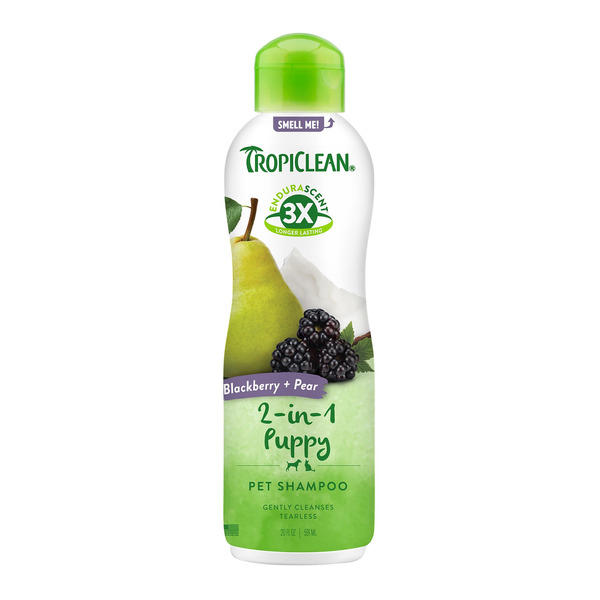 Tropi Clean EnduraScent Blackberry Pear Puppy Shampoo