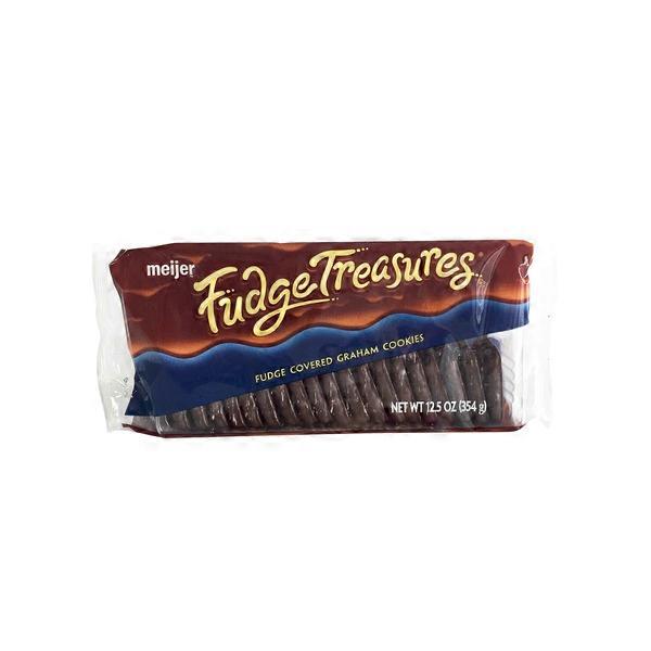 Meijer Fudge Treasures Covered Graham Cookies (12.5 oz) Instacart