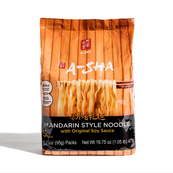 A-Sha Mandarin Noodle with Original Sauce