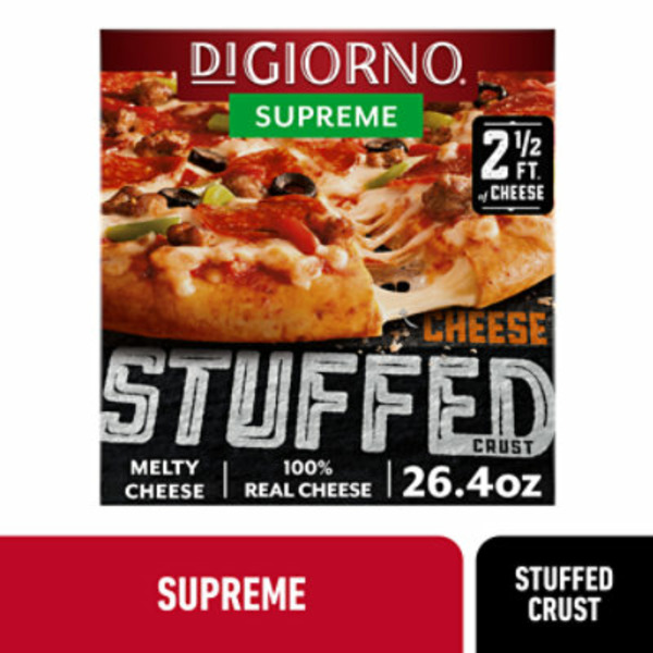 DiGiorno Frozen Pizza - Supreme Pizza - Stuffed Crust Pizza