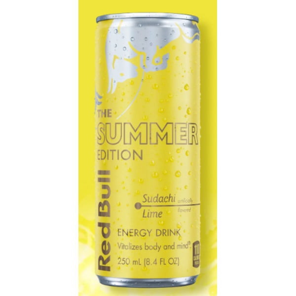 Red Bull Summer Edition, Sudachi Lime, 8.4 oz - 24 ct