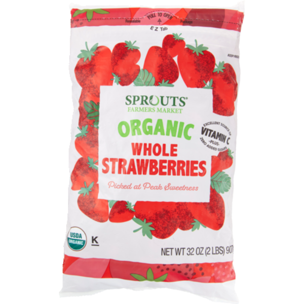 Sprouts Frozen Organic Strawberries Same-Day Delivery or Pickup
