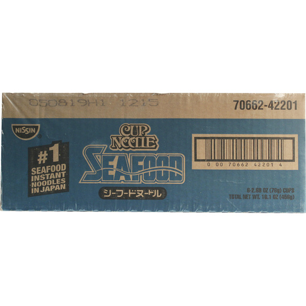Nissin Ramen Noodle Soup, Seafood