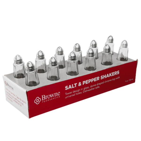 Tower Salt and Pepper Shaker - 12pk