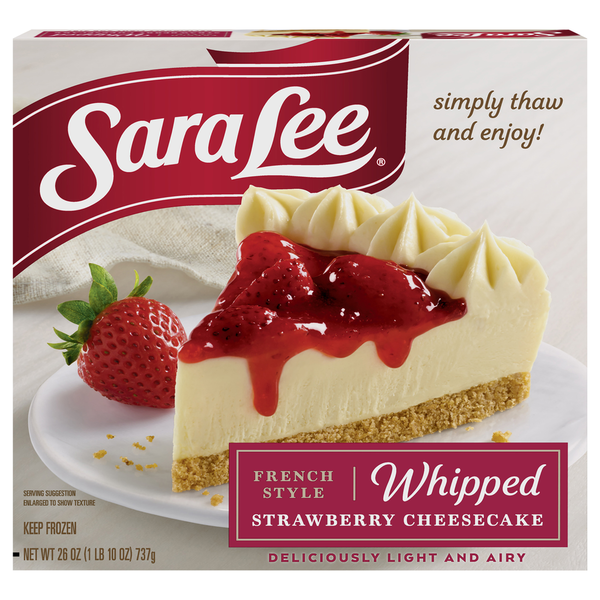 Sara Lee Whipped French Style Strawberry Cheesecake Same-Day