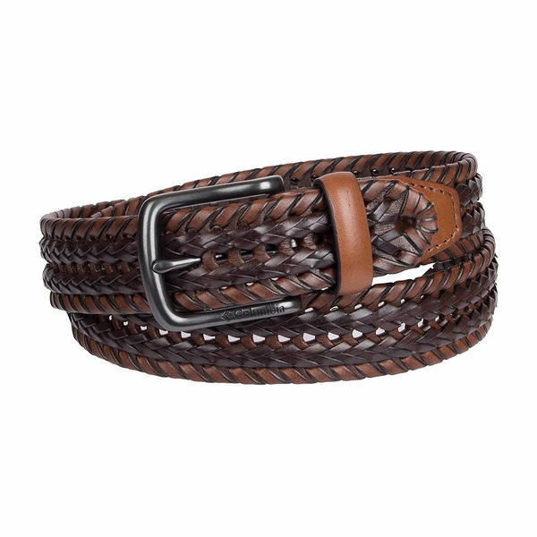 Columbia Men's Braided Belt - Dark Beige