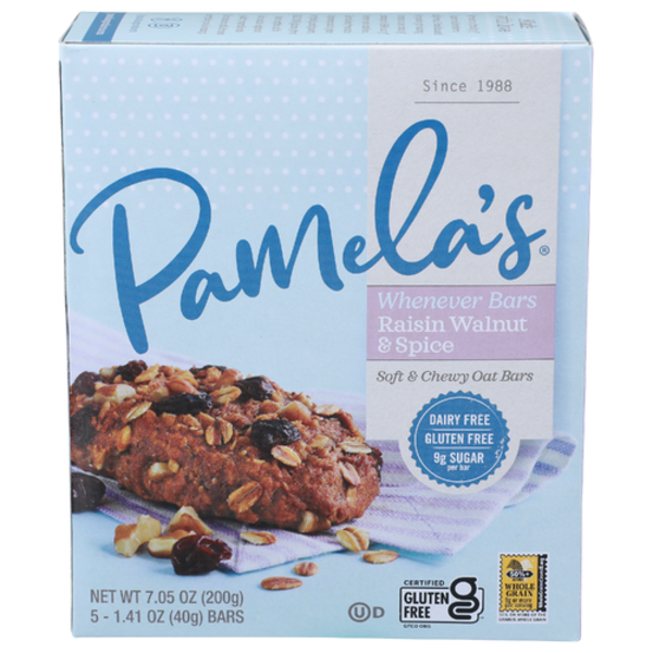 Pamela's Raisin Walnut Whenever Bars