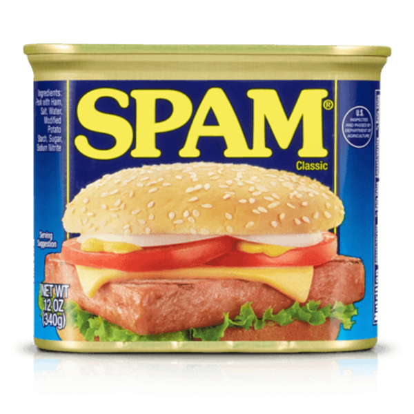 Spam - Lunchmeat, 12 oz, 12 Pk
