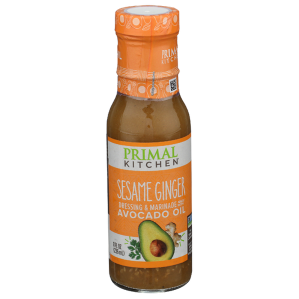 Primal Kitchen Sesame Ginger Avocado Oil Vinaigrette Dressing