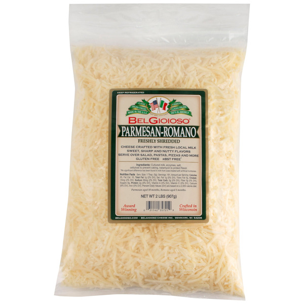 Shredded Parmesan Romano, 2 lb