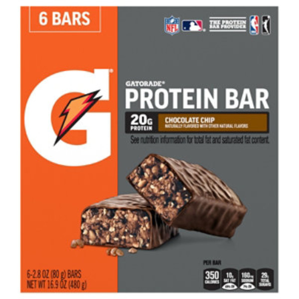 Gatorade Chocolate Chip Protein Bars