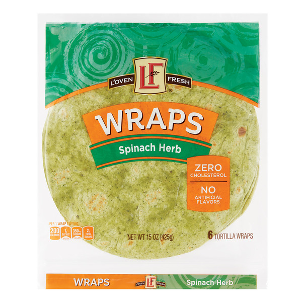 L'oven Fresh Spinach Wraps