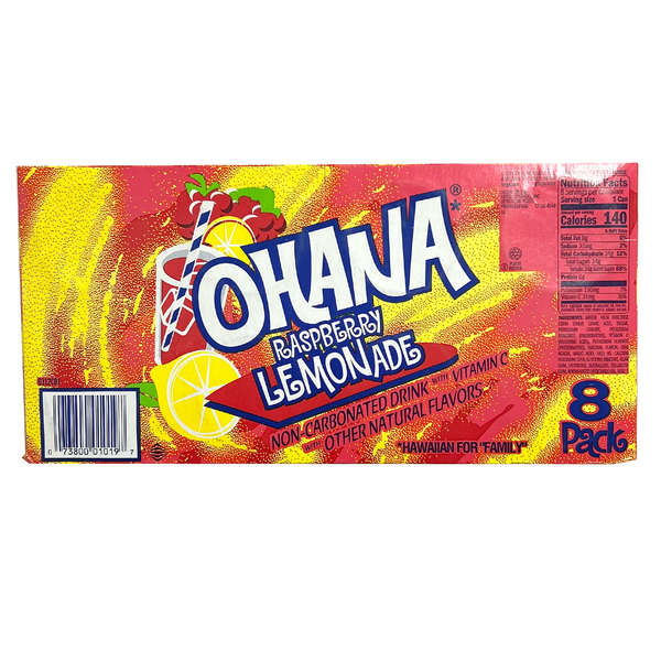 Ohana Raspberry Lemonade Non-carbonated Drink Same-Day Delivery or