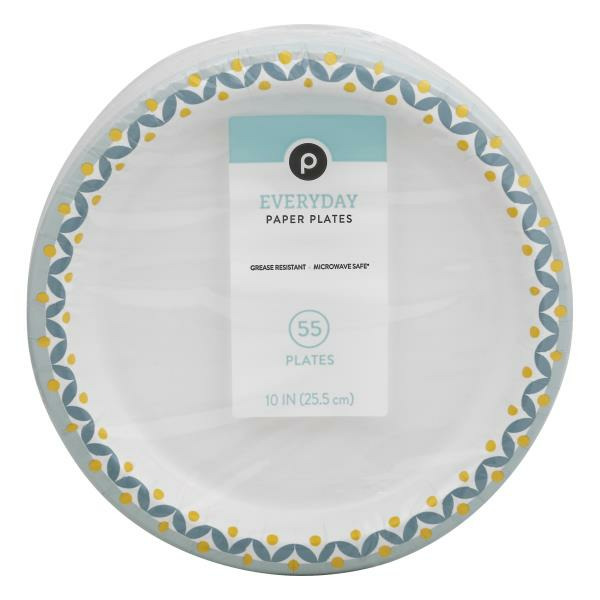 Publix Publix Paper Plates, Everyday, 10 IN SameDay Delivery or Pickup